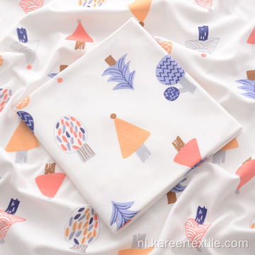 Cartoon afdrukken 100% katoenen mousseline baby swaddle deken